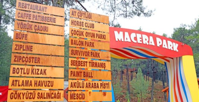 ALANYA BELEDİYESİ MACERA PARKI BÜYÜK İLGİ GÖRÜYOR