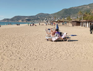 Alanya’da kıskandıran görüntüler