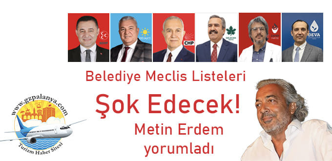 Belediye meclis listeleri şok edecek! Metin Erdem yorumladı