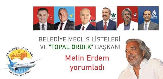 Belediye Meclis listeleri ve” topal ördek” başkan!