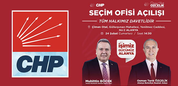 CHP’den ofis açılışına davet