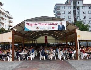 Alanya belediyesi Ramazan boyunca iftar veriyor