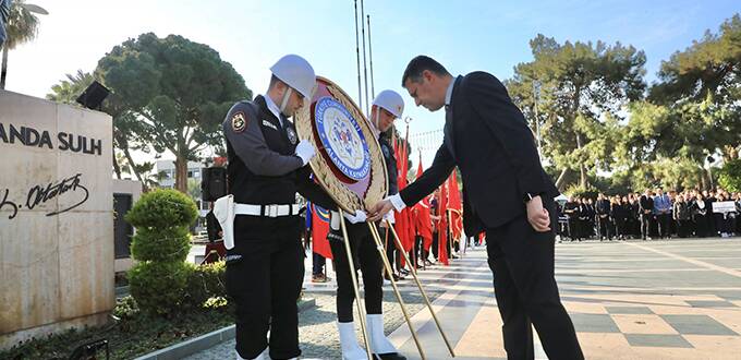 Çanakkale Zaferi Alanya’da törenle kutlandı