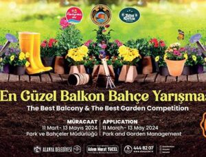 En güzel balkon bahçe yarışması başlıyor