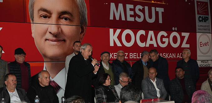 Kepez adayı CHP’li Mesut Kocagöz vites yükseltti