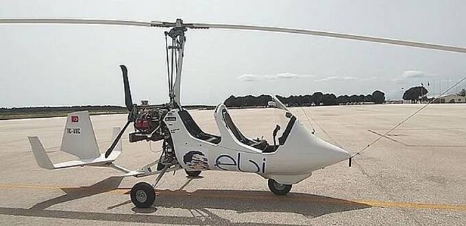 Gyrocopter ile maceralı hava turu