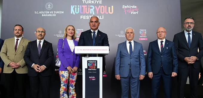 Kültür yolu festivali Bursalılarla buluşuyor