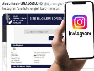 Instagram Erişim Engeli Kaldırıldı